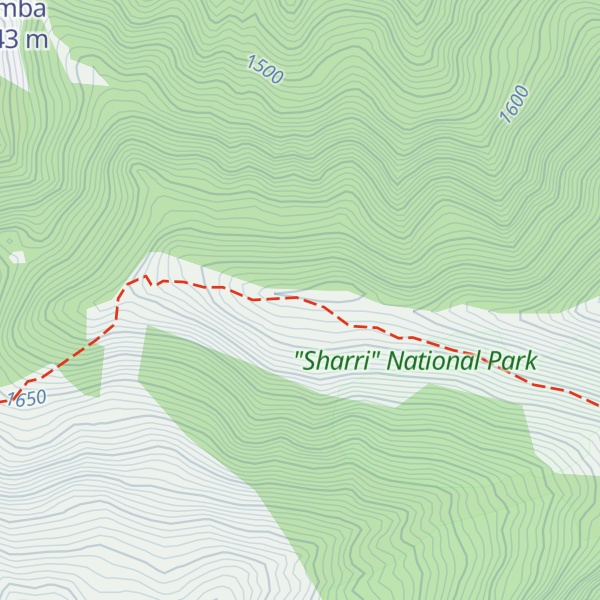 Map of Izgorenica