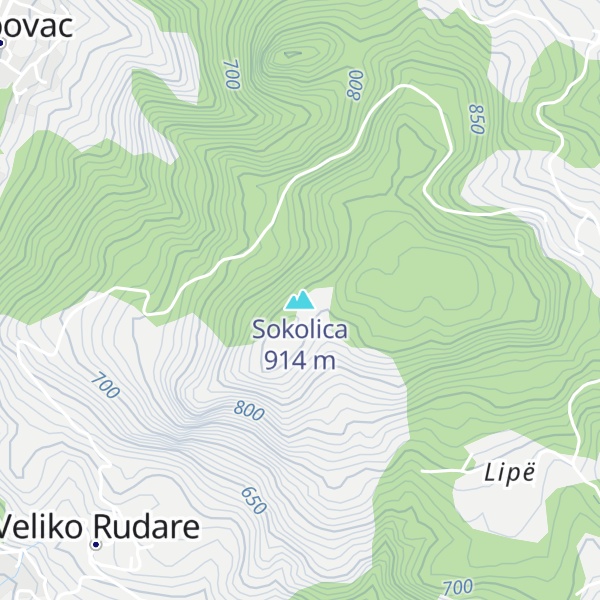 Map of Sokolica