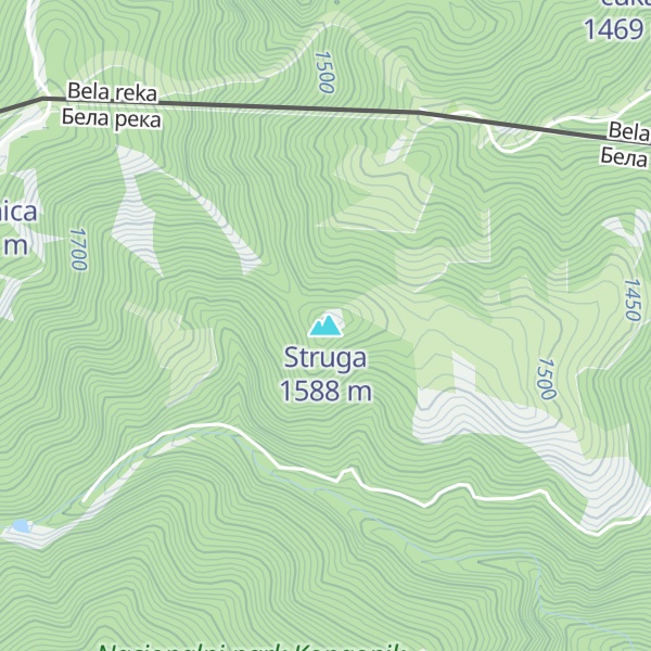 Map of Struga
