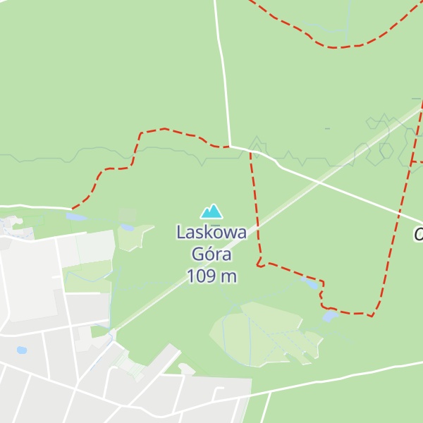 Map of Laskowa Góra
