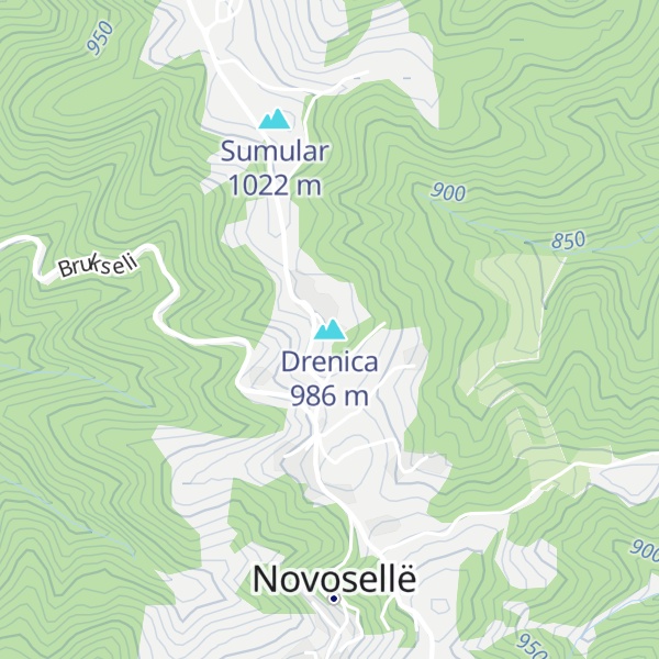 Map of Drenica
