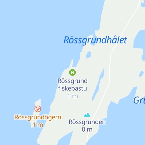 Map of Rössgrund fiskebastu