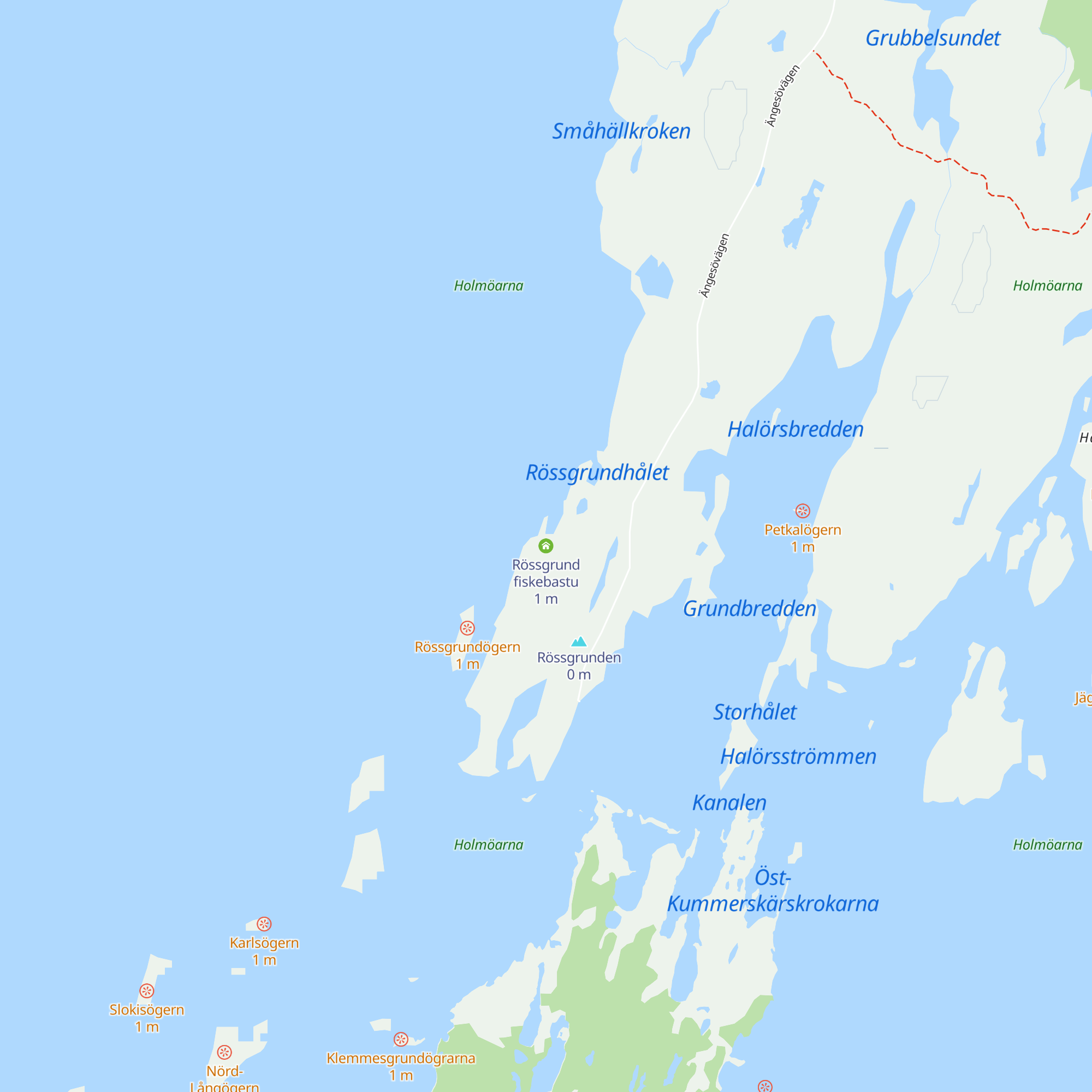 Rössgrund fiskebastu map