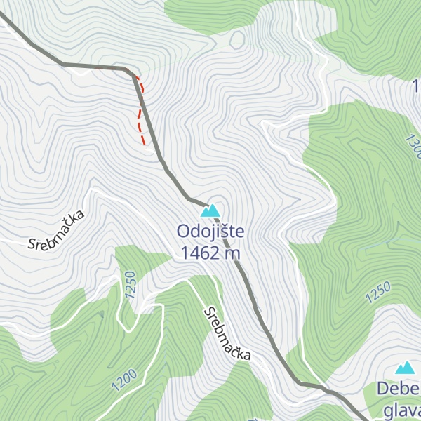 Map of Odojište