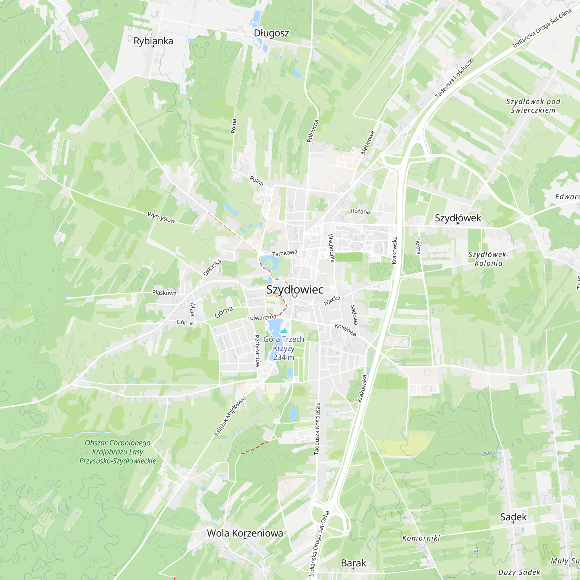 Szydłowiecka Miejska Informacja Turystyczna map