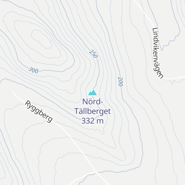 Map of Nörd-Tällberget