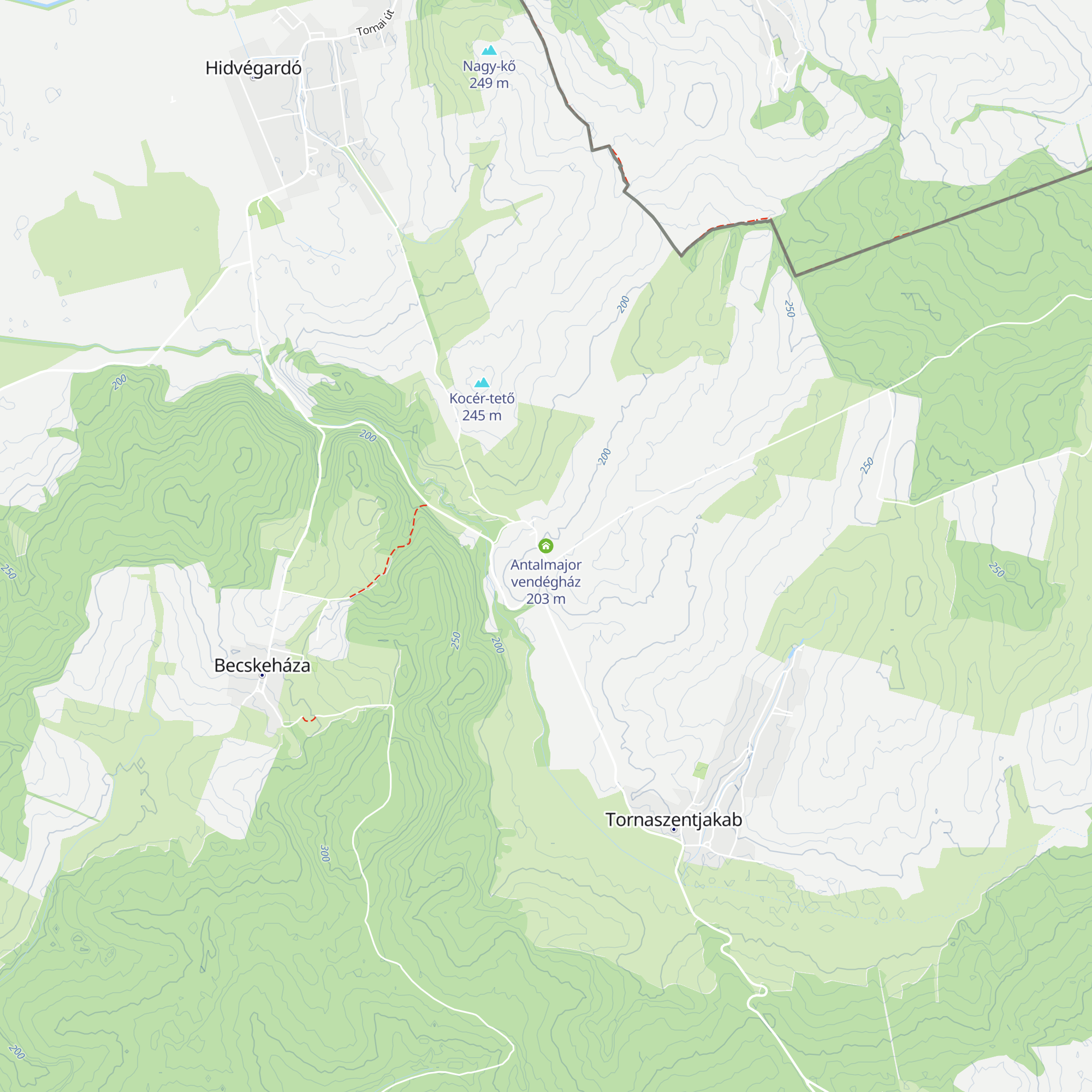Antalmajor vendégház map