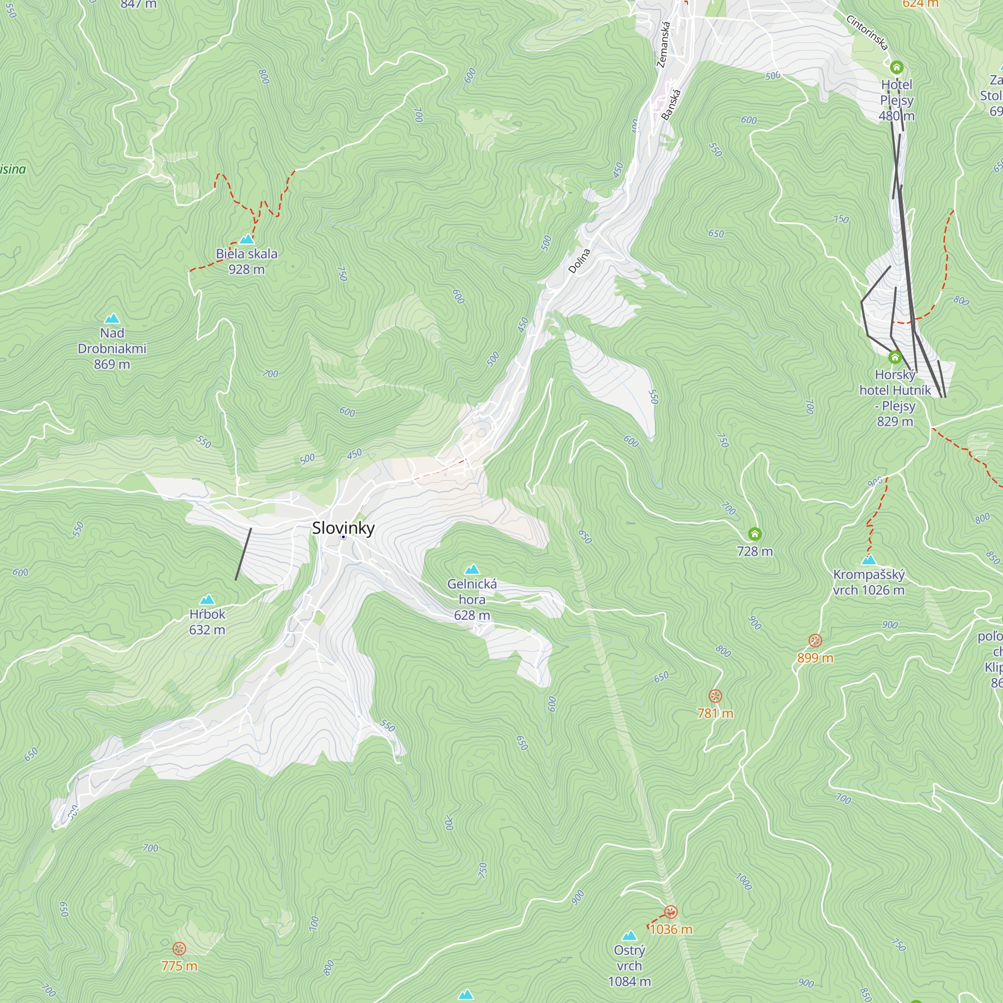 Kynologický klub Slovinky map