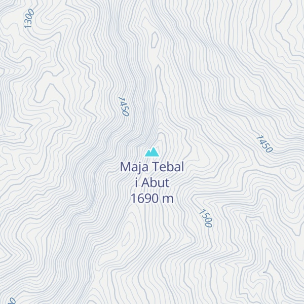 Map of Maja Tebal i Abut