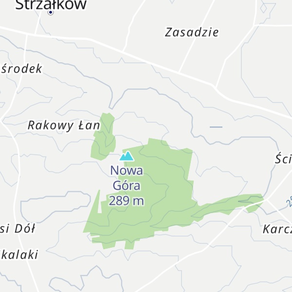 Map of Stara Góra