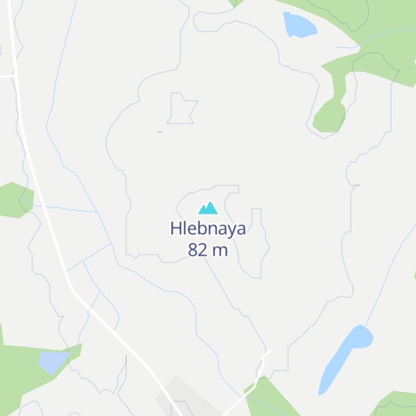Map of Hlebnaya