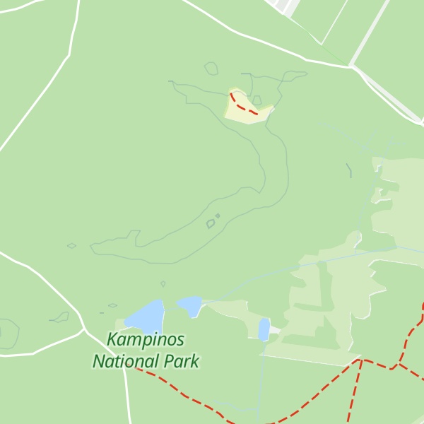 Map of Łużowa Góra