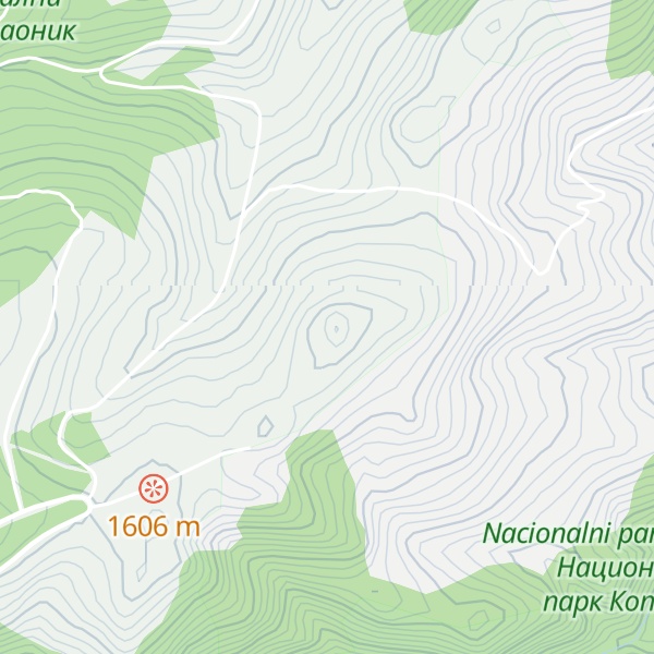 Map of Velika Šiljača