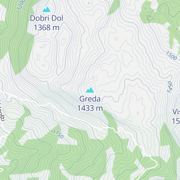 Map of Greda