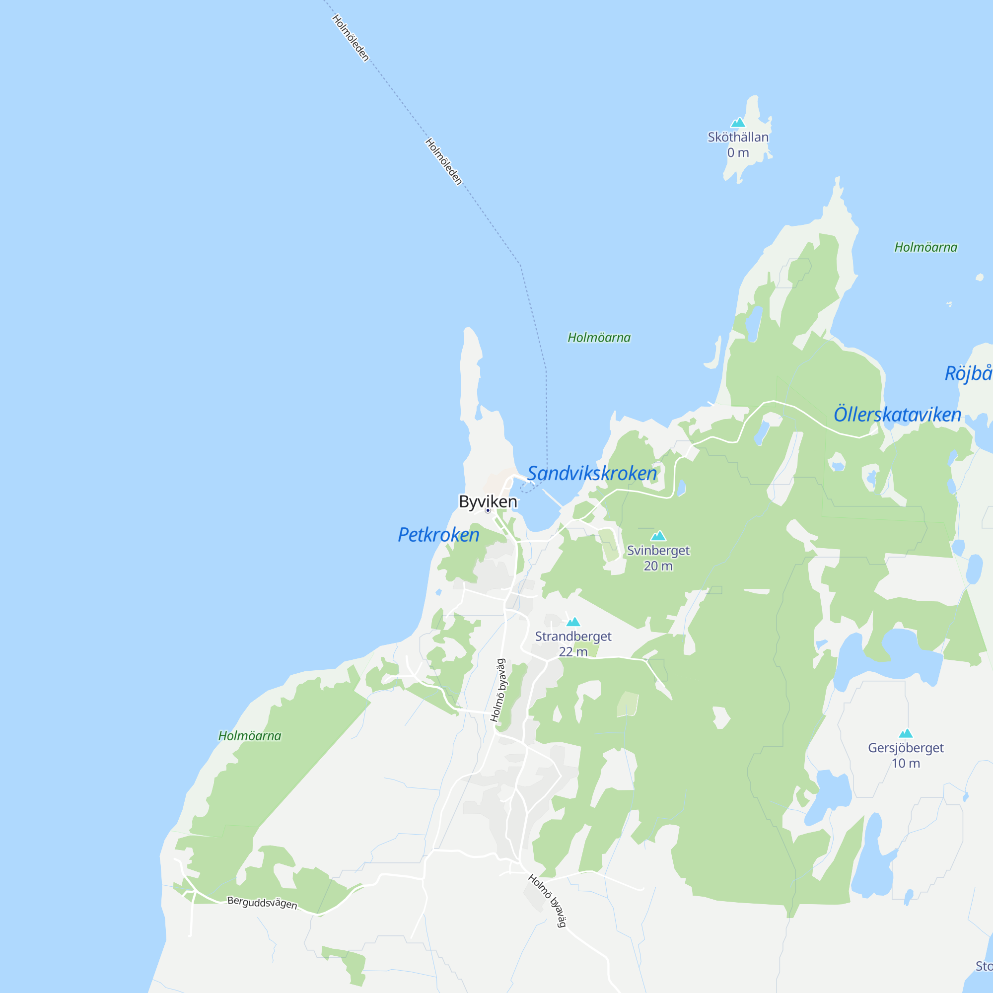 Holmöns båtmuseum map