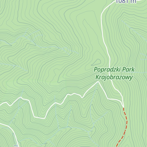 Map of Jaworzyna
