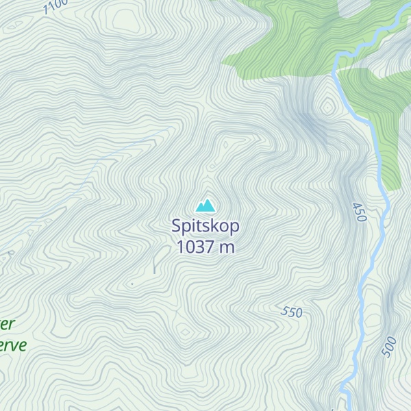 Map of Spitskop