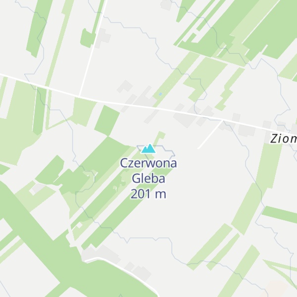 Map of Czerwona Gleba