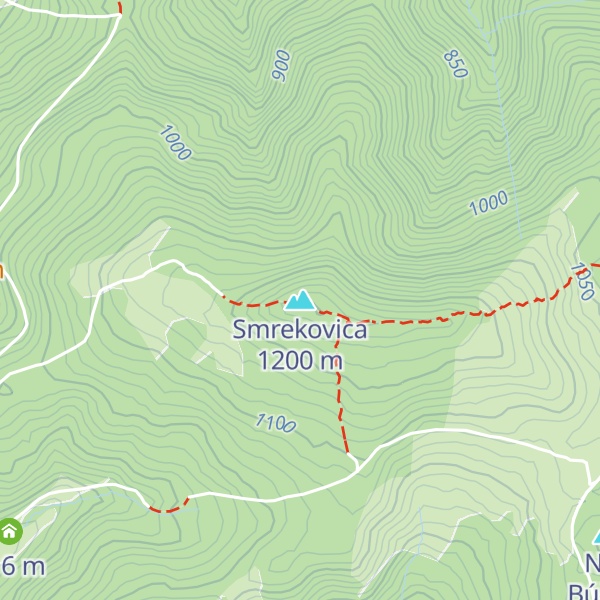 Map of Smrekovica