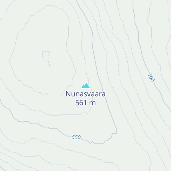 Map of Nunasvaara