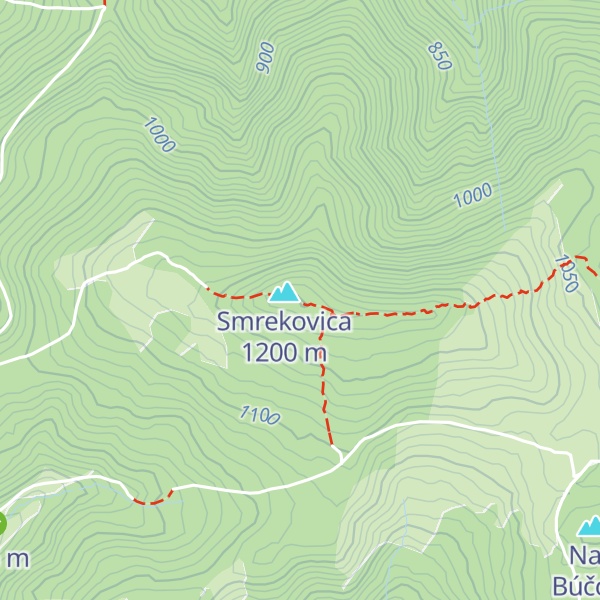 Map of Útulňa Vresovianka