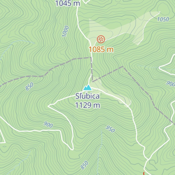 Map of Sľubica
