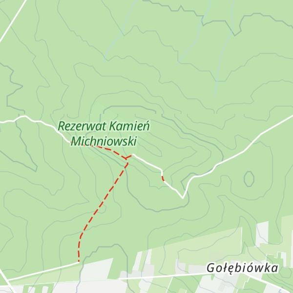Map of Kamień Michniowski