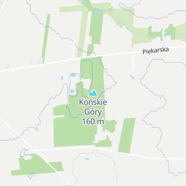 Map of Końskie Góry