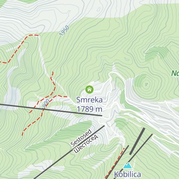 Map of Smreka