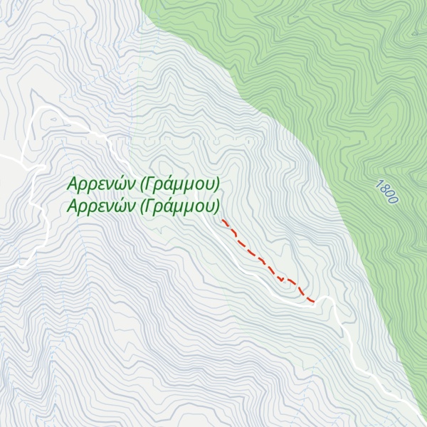 Map of Koryfi Kanellopoyloy (Tsoymia)