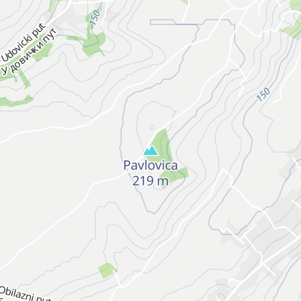Map of Pavlovica