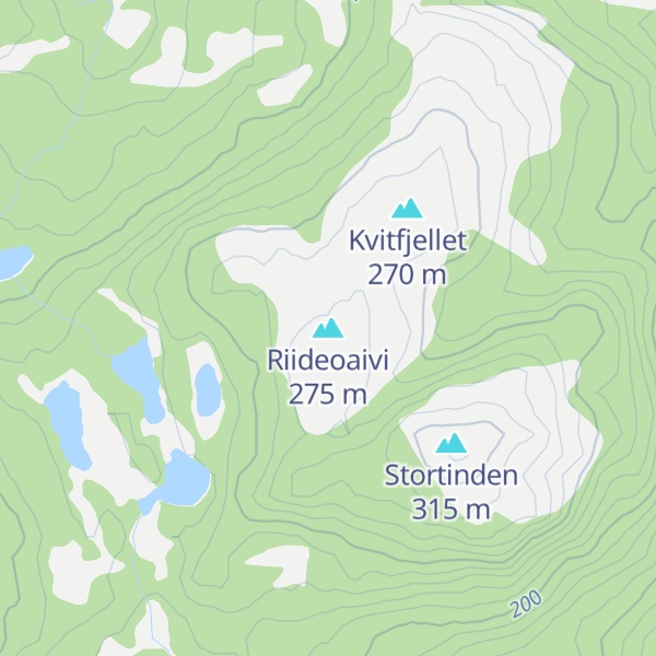 Map of Riideoaivi