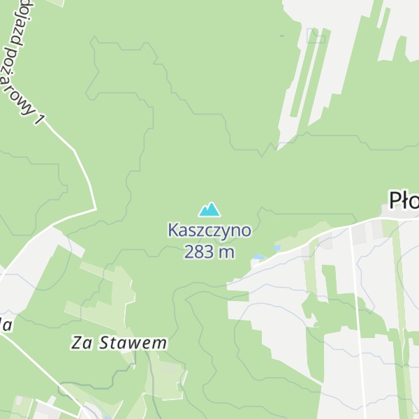 Map of Kaszczyno