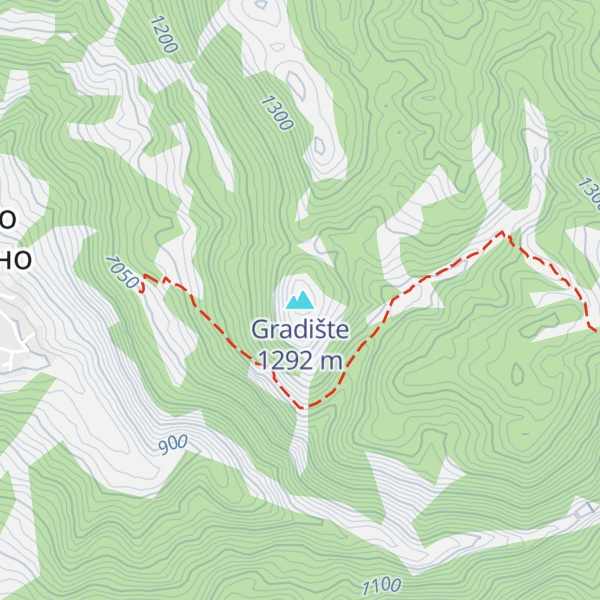 Map of Gradište