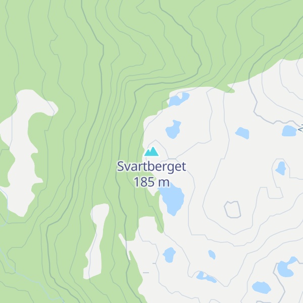 Map of Svartberget