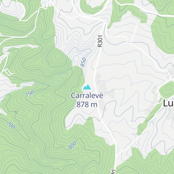 Map of Carralevë
