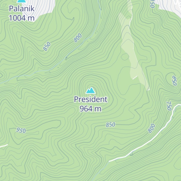 Map of President