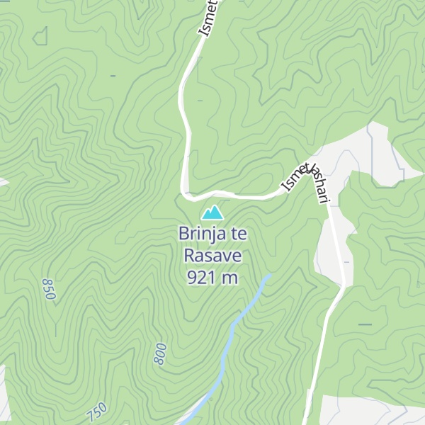 Map of Brinja te Rasave