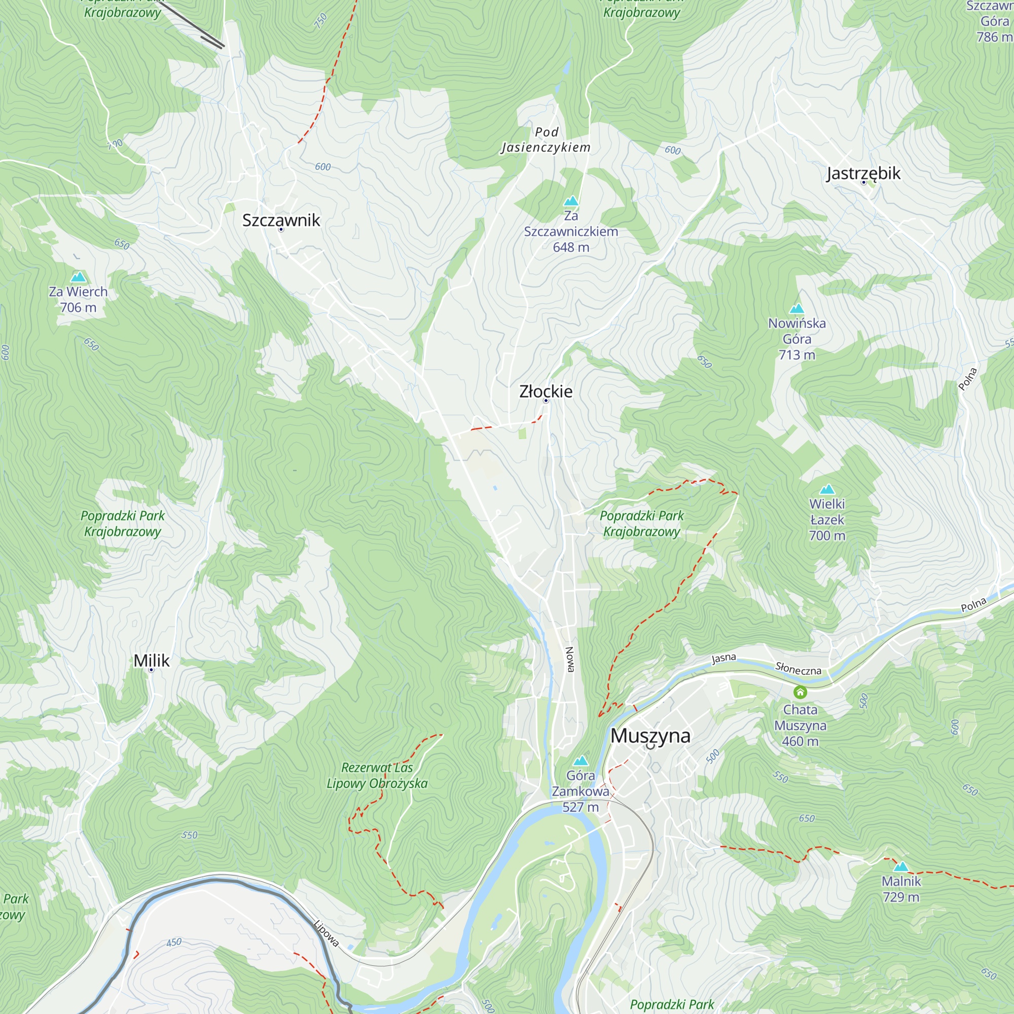 Dom Wczasowy Kolejarz map