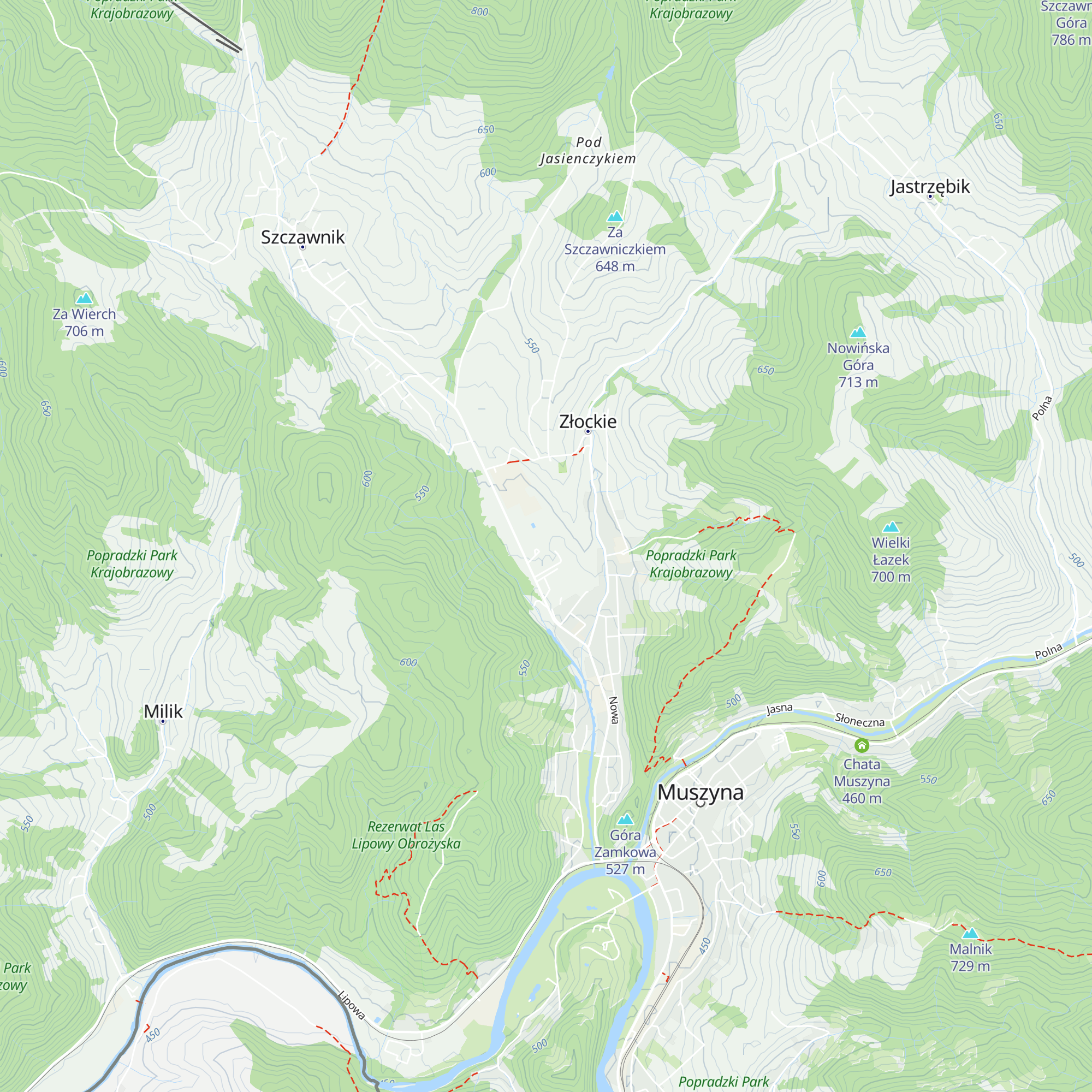 Dom Wczasowy Kolejarz map