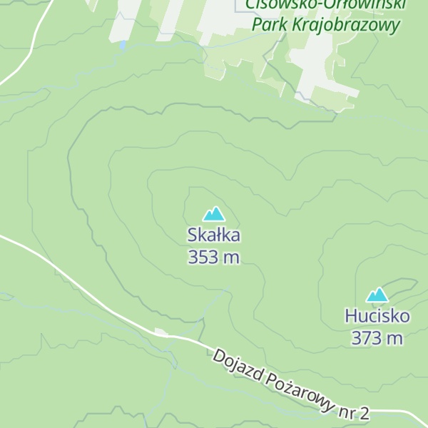 Map of Skałka