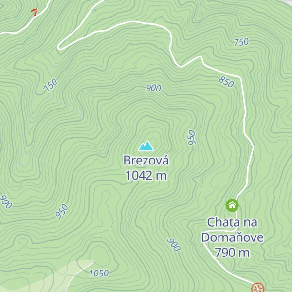 Map of Brezová