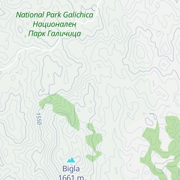 Map of Gorni Istok