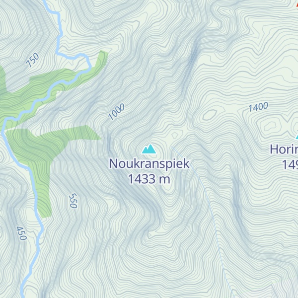Map of Noukranspiek