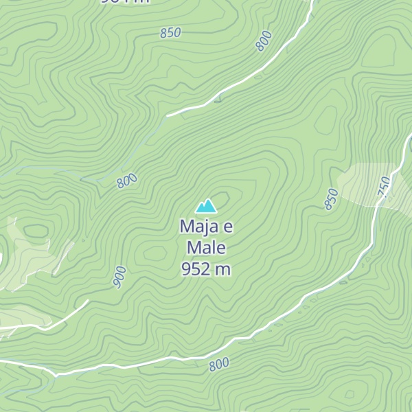 Map of Maja e Male