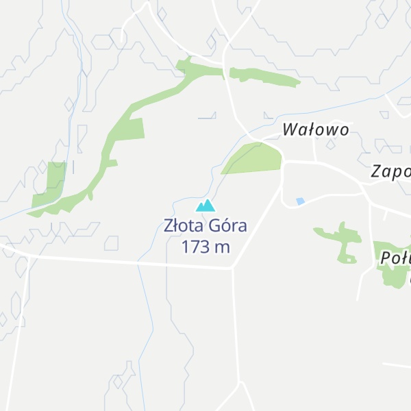 Map of Złota Góra