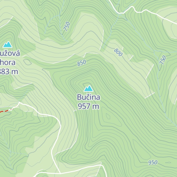 Map of Bučina