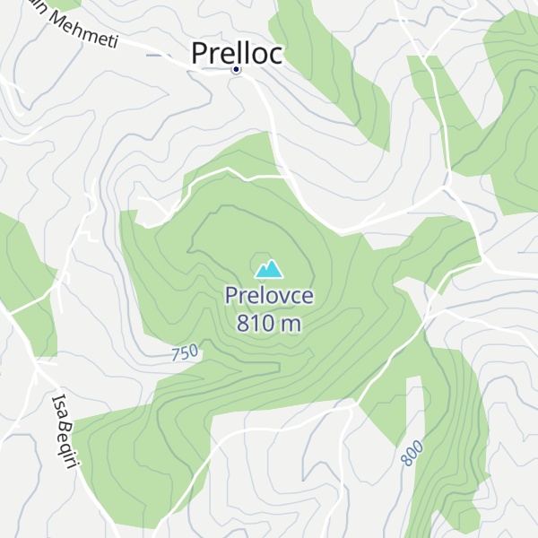 Map of Prelovce