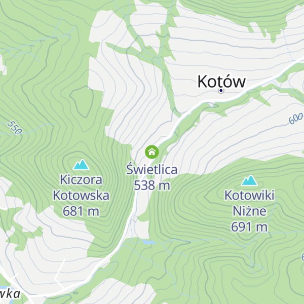Map of Świetlica