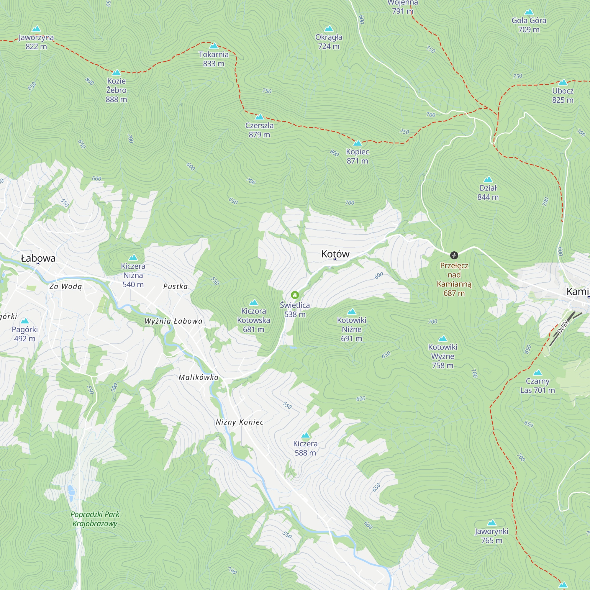 Świetlica map